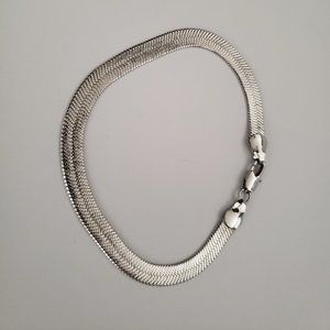 Flat Link Chain Bracelet